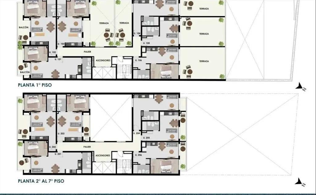 Venta Apartamento Cordón 2 Dormitorios 1 Baño Garaje