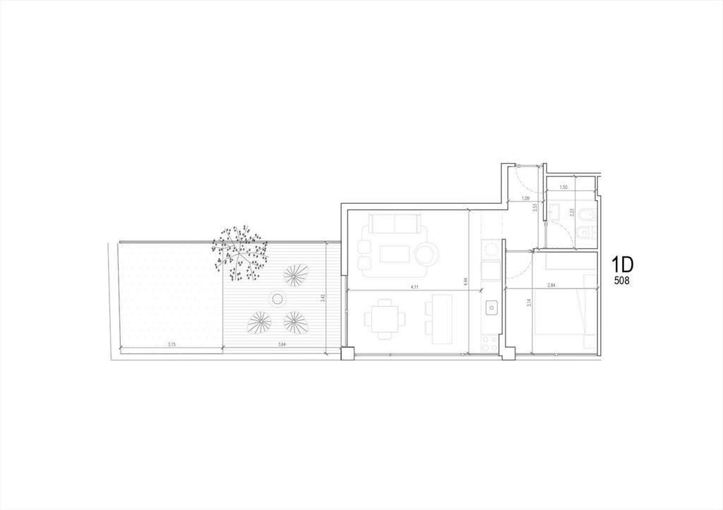 Venta Apartamento 1 Dormitorio en La Blanqueada, Montevideo