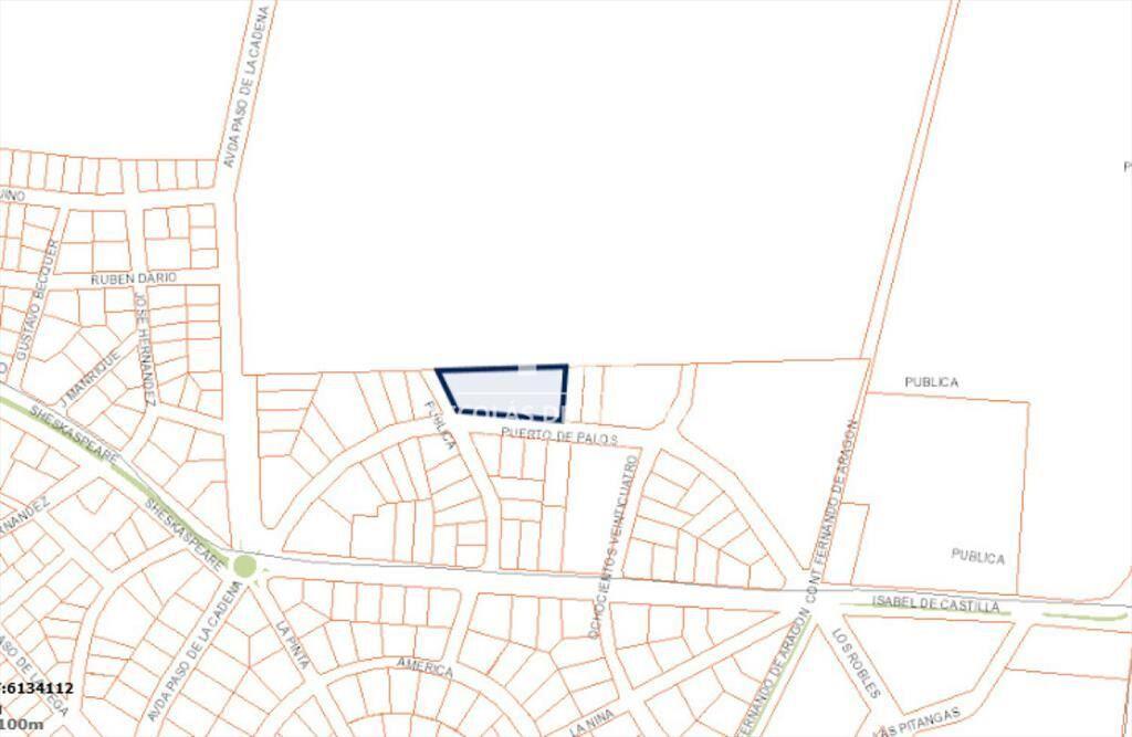 Terreno de 6600 m2 en zona redicencial en venta
