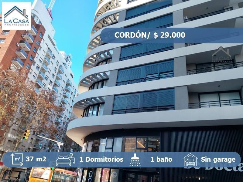 Alquiler Apartamento de 1 Dormitorio con terraza y amenitie