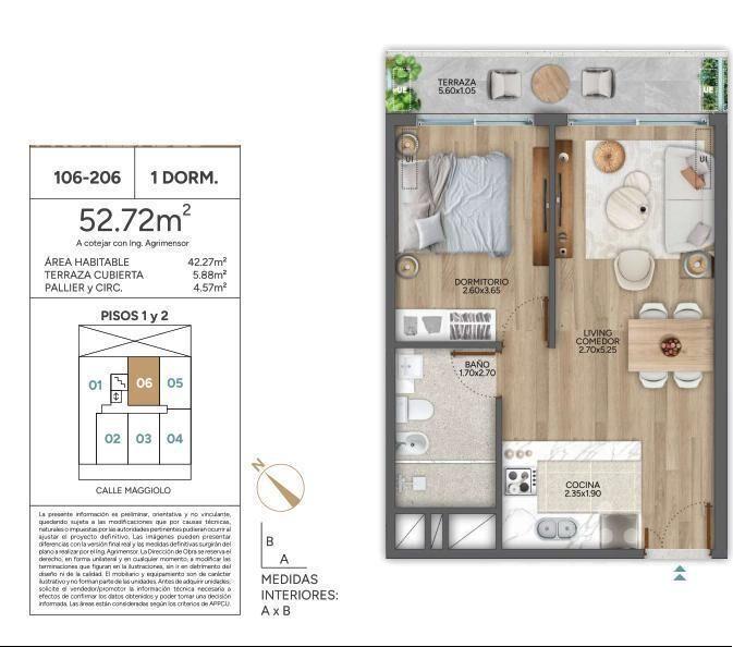 Venta Apartamento - Parque Rodó DELREY PROPIEDADES