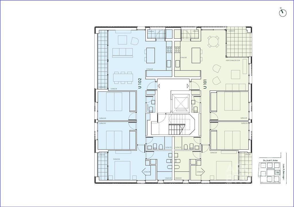 Apartamento de tres dormitorios en venta en Carrasco Norte