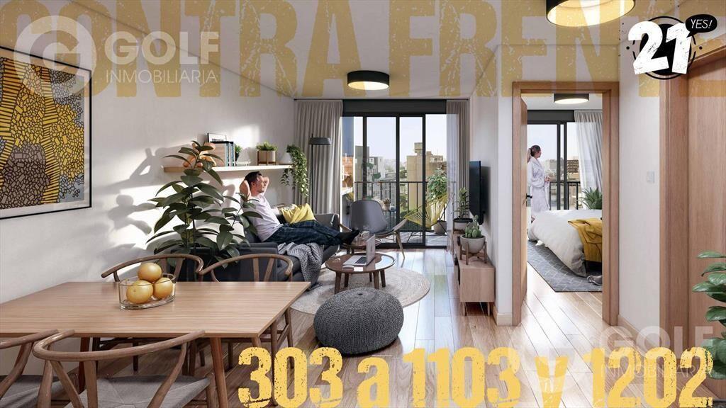 Venta de apartamento 1 dormitorio con parrillero en Parque