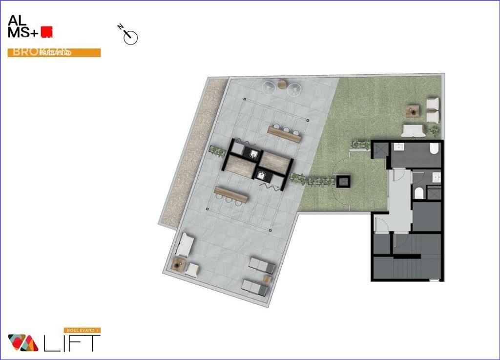 Apartamento de un dormitorio en venta en La Blanqueada - 10