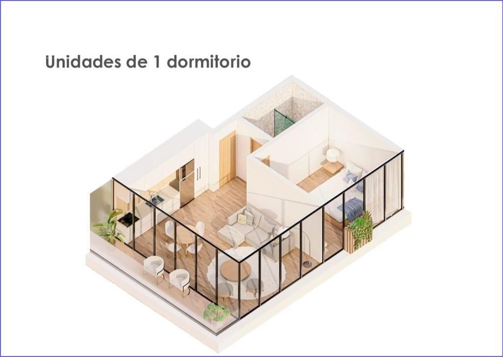 Apartamento de un dormitorio en venta en Playa Mansa - 506