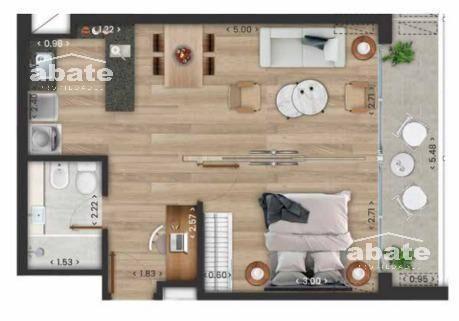Venta apartamento 1 Dormitorio en La Blanqueada