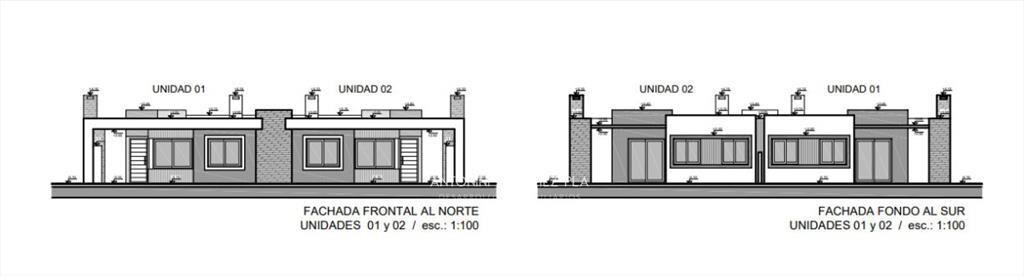 Casas en desarrollo tres dormitorios barrio