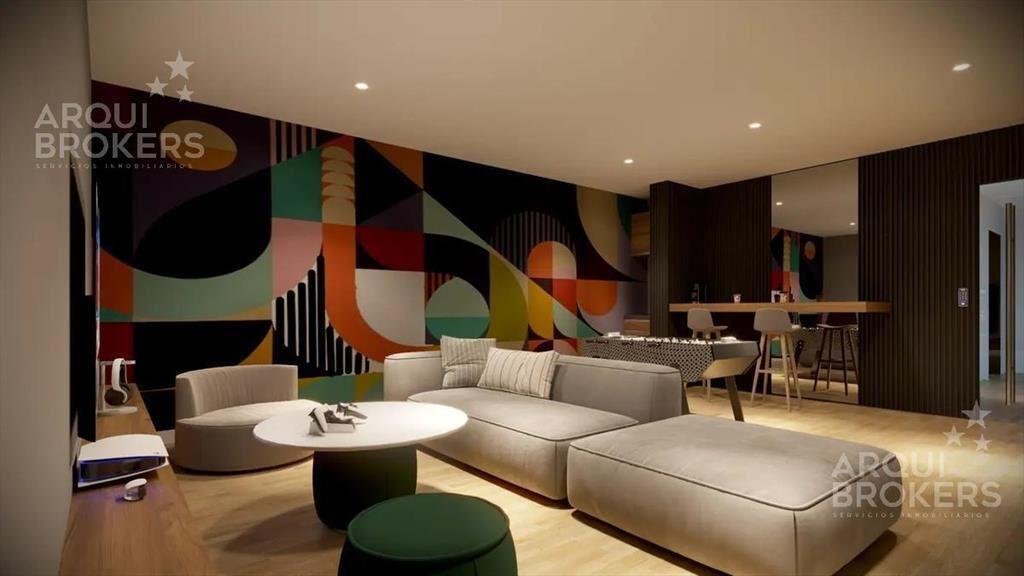 Venta de apartamento con renta de dos dormitorios en Tres C