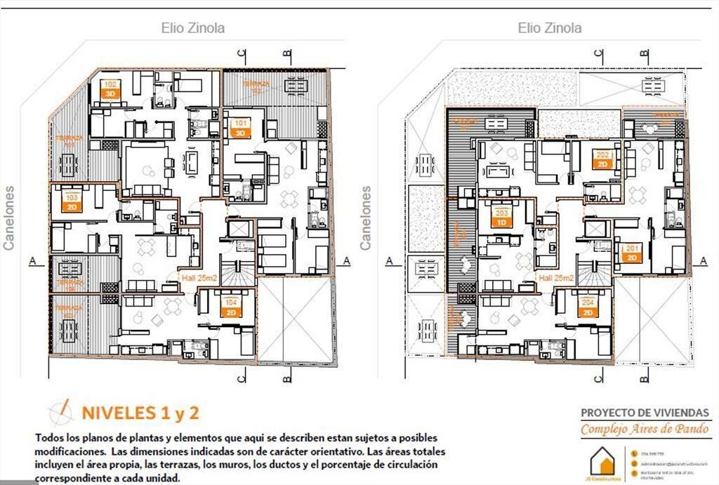 Venta apartamento 2 dormitorios en Aires de Pando