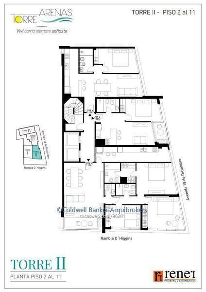 Apartamento en venta de 3 dormitorios en Malvín