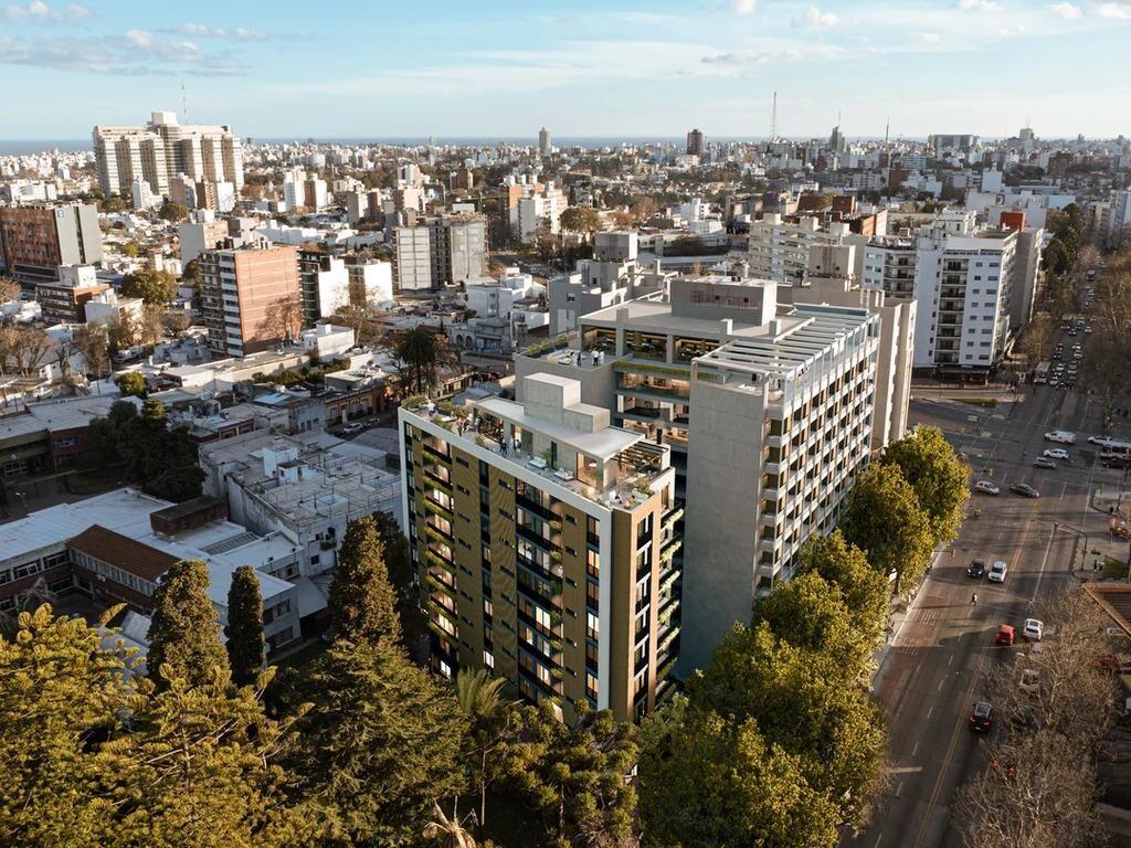 Venta de monoambiente en M1 Parque, la Blanqueada