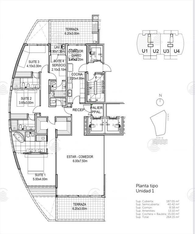Apartamento 3 dormitorios Manantiales, Punta del Este