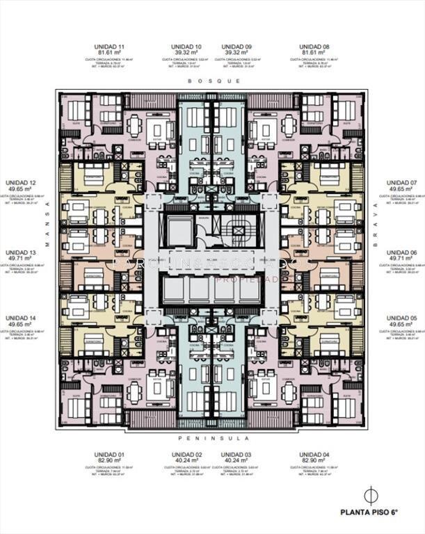 Departamento en Venta de 2 Dormitorios en Eve del