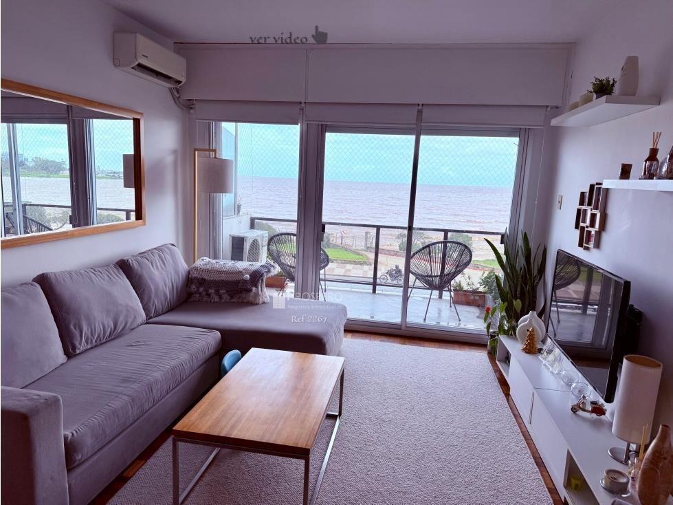 2267/1 venta apto 2 dorm buceo c/balcon fte a la Rambla