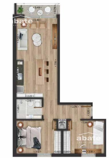 Venta Penthouse de 2 Dormitorios en La Blanqueada