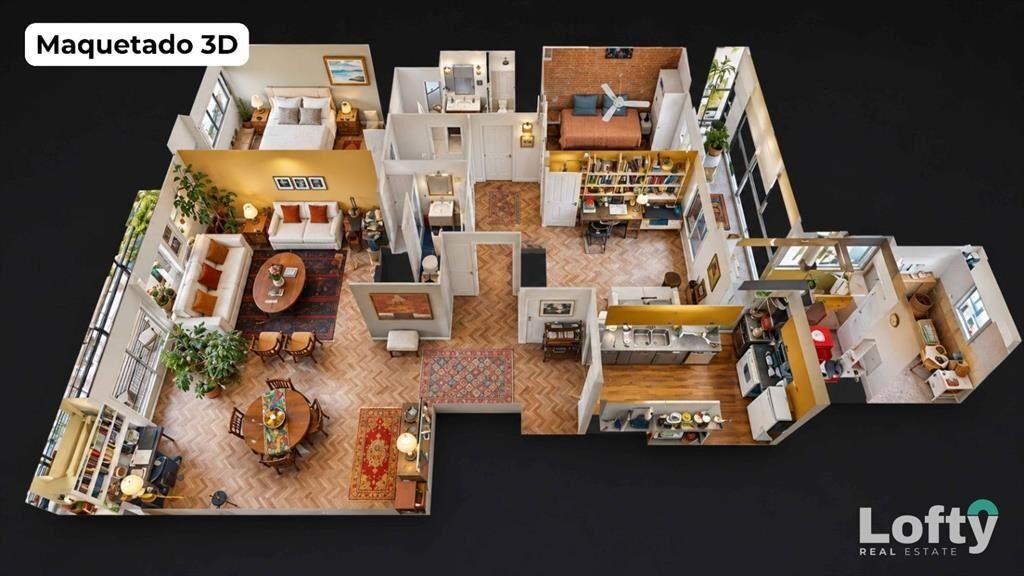 Apartamento en venta de 3 Dormitorios con Garaje y Terra...