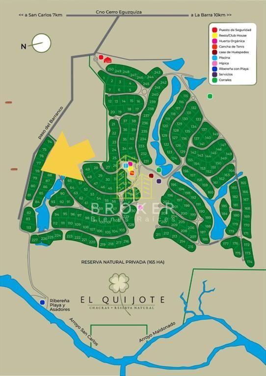 Venta terreno el Quijote la barra punta del este