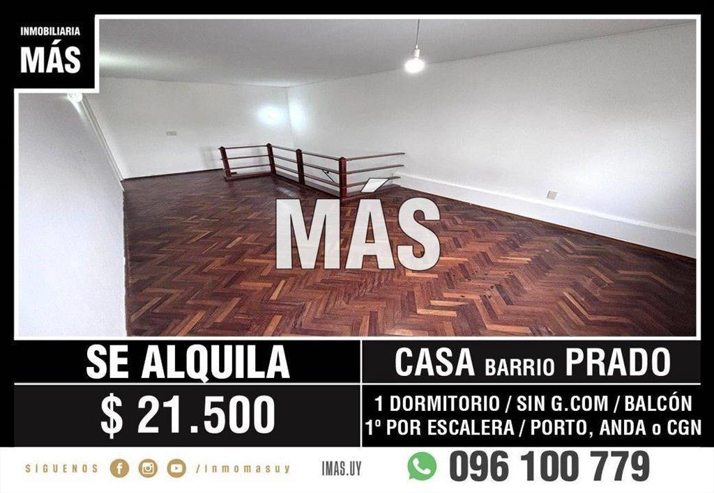 Casa Alquiler Patio Prado Montevideo iMas.uy MC *...