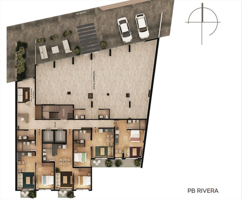 Venta 1 dormitorio Buceo  Entrega 3/2027