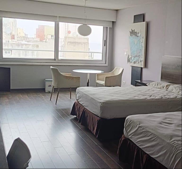ALQUILER MONOAMBIENTE AMUEBLADO ,PISO ALTO PUNTA CARRETAS