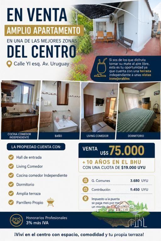 Venta Amplio Apartamento en Pleno Centro