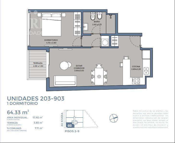 Venta Apartamento - Pocitos DELREY PROPIEDADES
