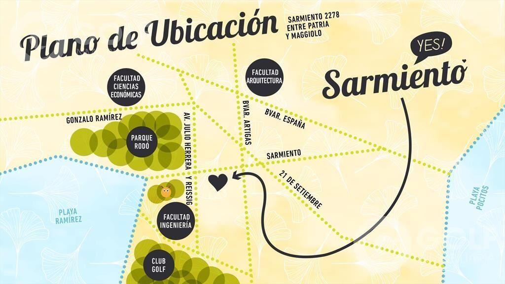 Venta de Apartamento 2 Dormitorios con Parrillero en Parque