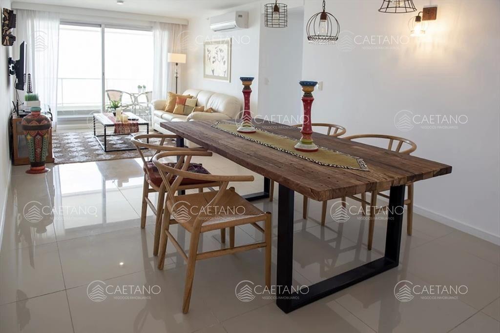 Alquiler temporario apartamento 2 dormitorios playa brava P