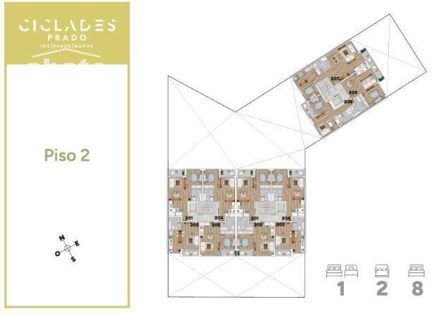 Apartamento 1 dormitorio a estrenar en Prado