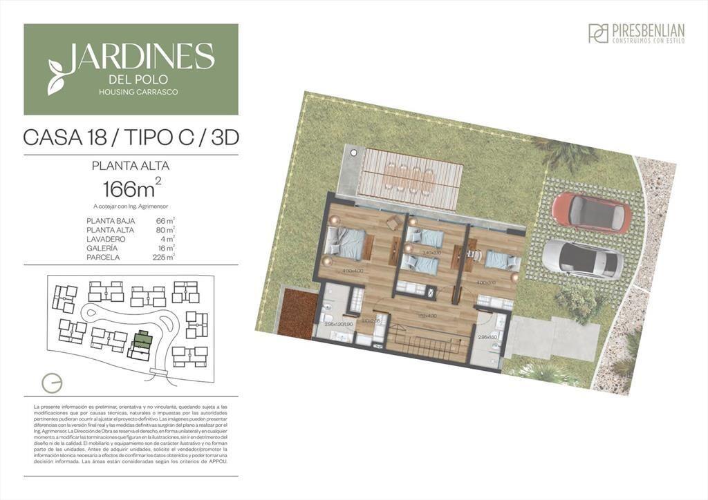 Venta Casa Duplex 3 Dormitorios en Carrasco Norte