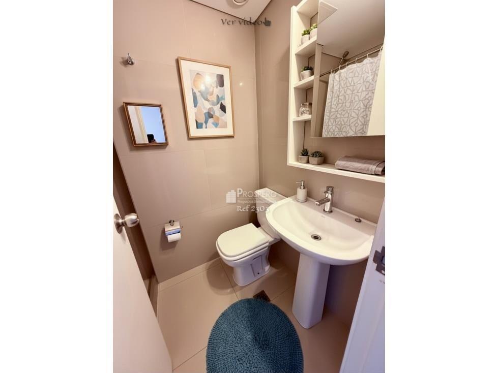 2303/1 venta apto 2 dorm Malvin dos garaje