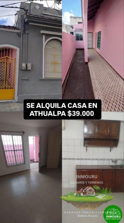 Se alquila casa en zona Atahualpa
