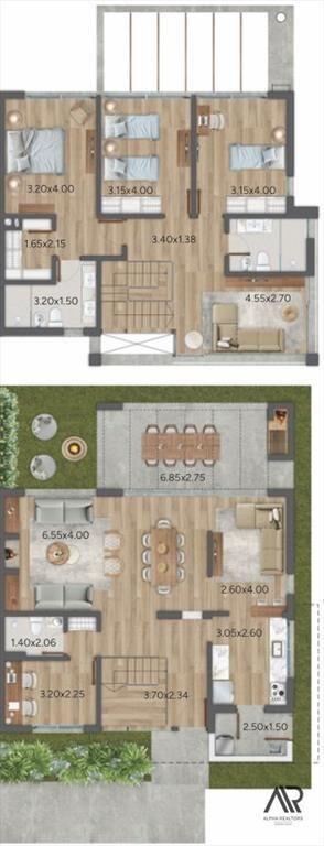 Casa duplex en venta de 4 dormitorios en Carrasco Norte
