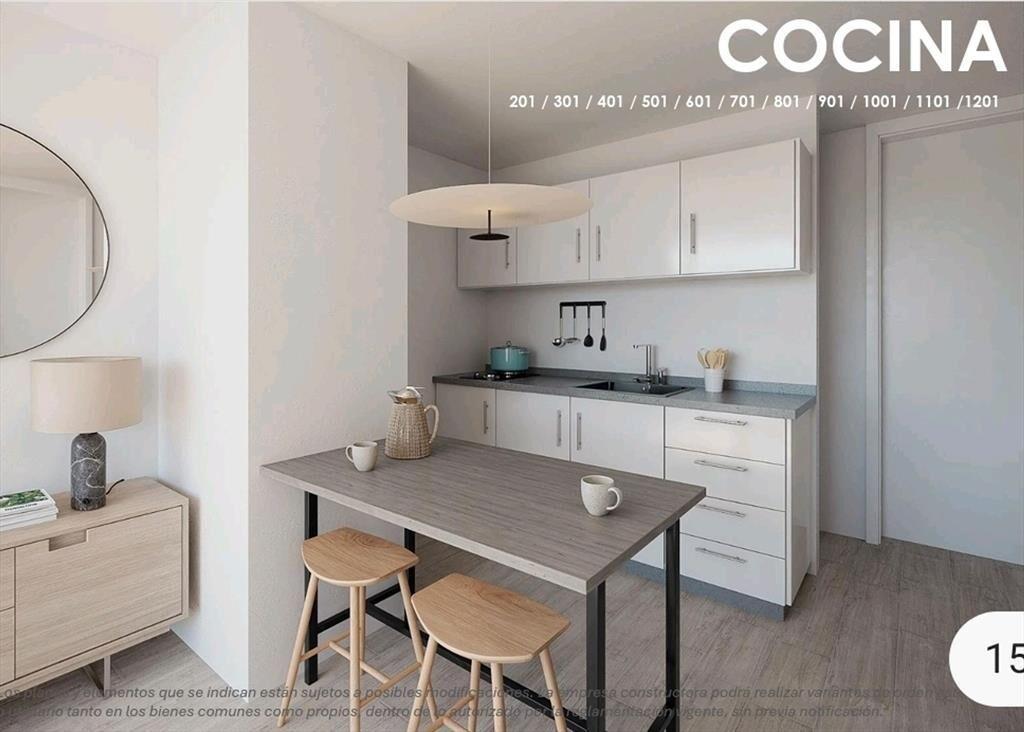 VENTA APARTAMENTO EN CORDON EN POZO 1 DORMITORIO