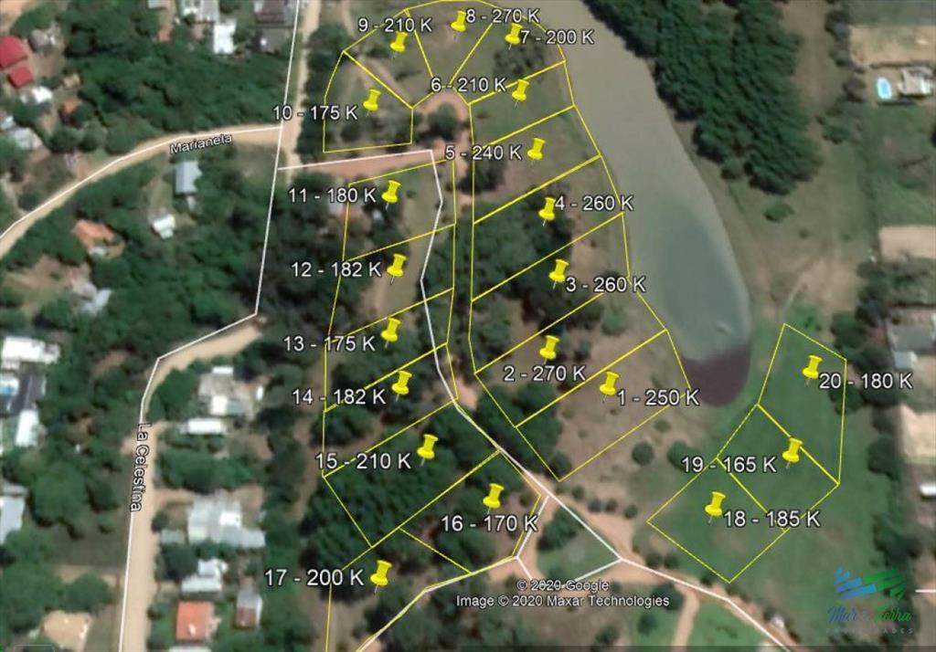 Venta de terreno de 1045 m2 en barrio cerrado al