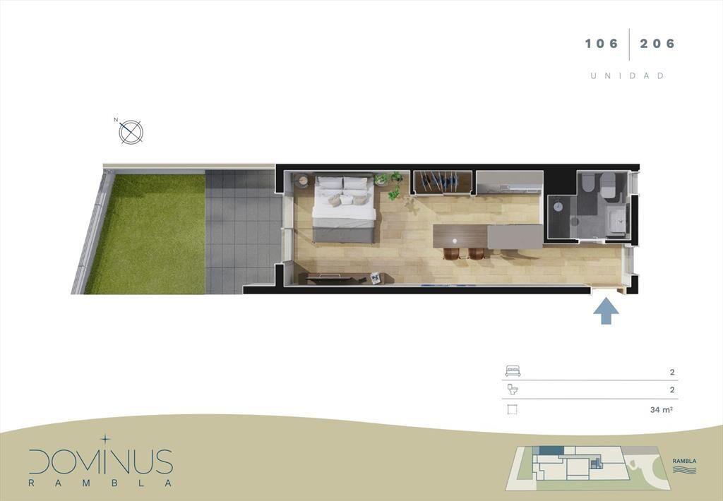 Apartamento en Punta Gorda