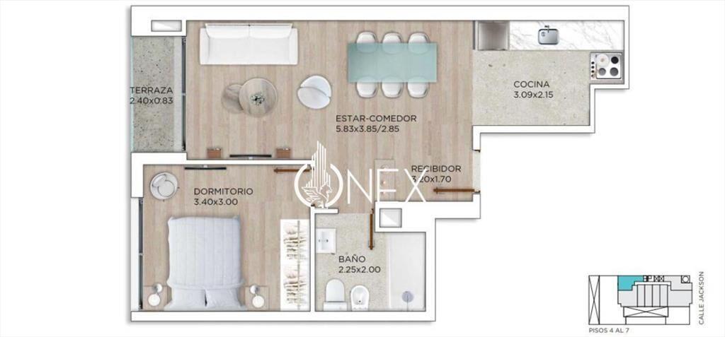 ALQUILER APARTAMENTO EN PARQUE RODÓ