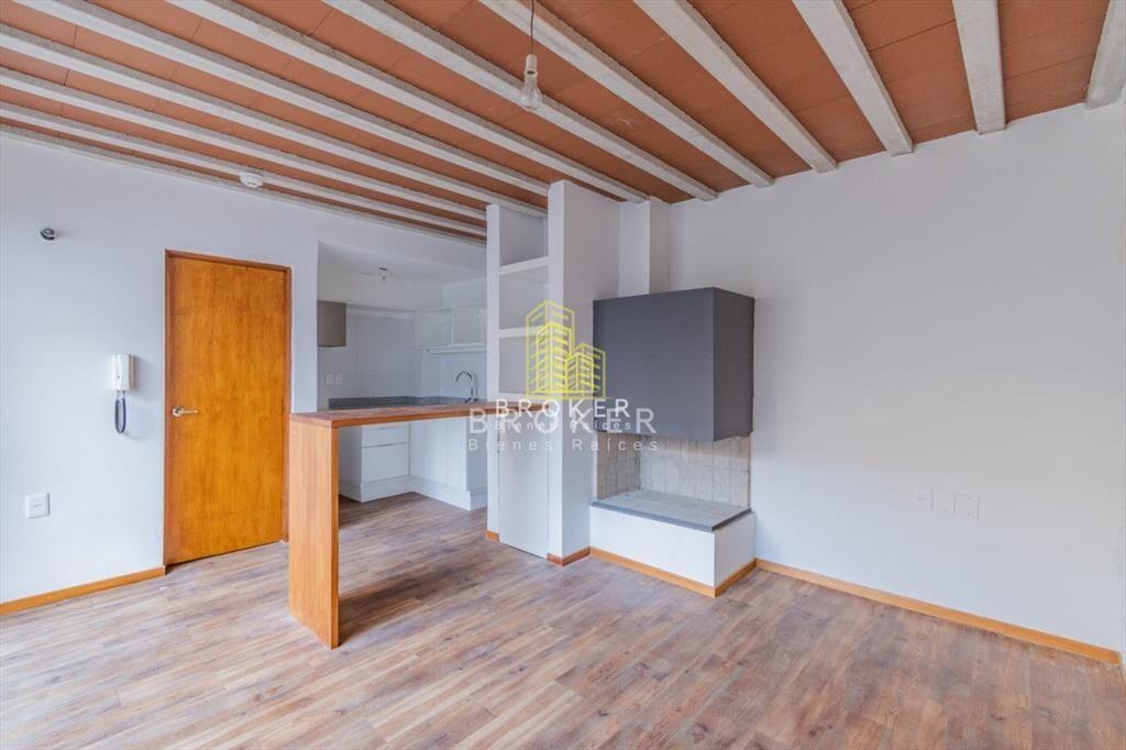 Venta apartamento 1 dormitorio con estufa a leña