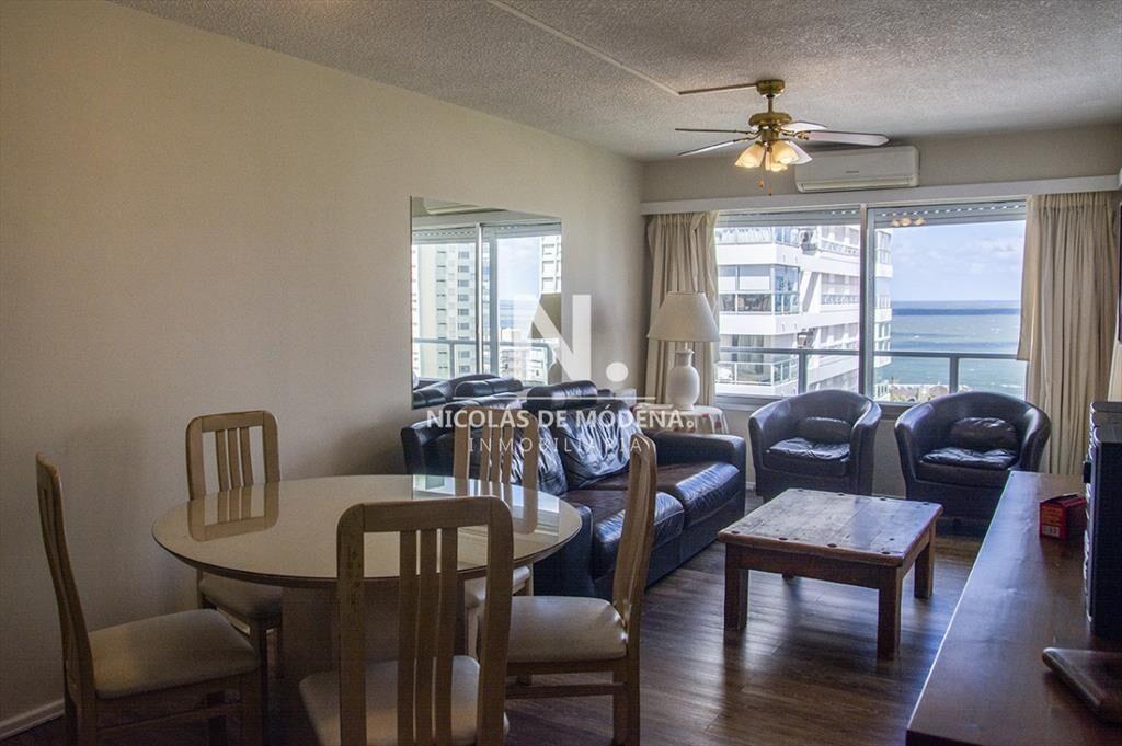 Departamento de 1 dormitorio con vista al mar