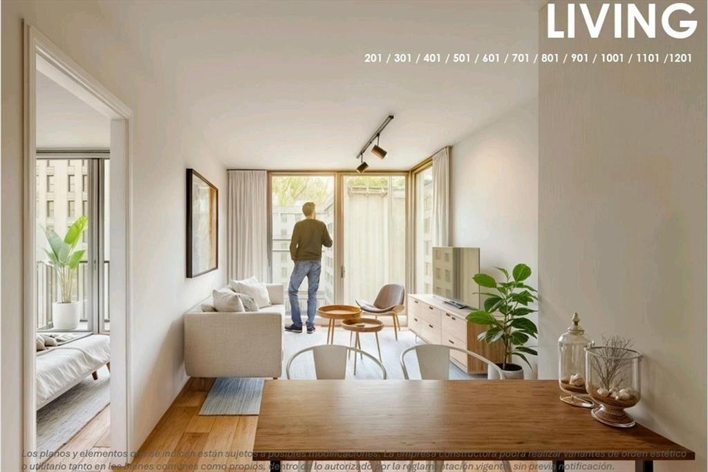 VENTA APARTAMENTO EN POZO EN CORDON SUR 1 DORMITOR
