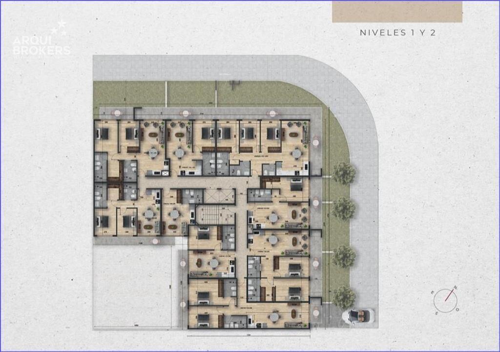 Apartamento de dos dormitorios en venta en Malvín - 206