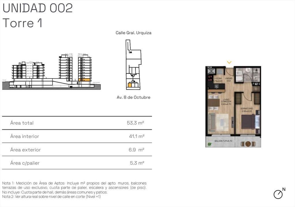 VENTA APARTAMENTO 1 DORM BALCÓN LA BLANQUEADA POZO