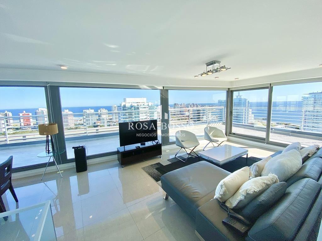 Penthouse Duplex Alquiler 4 dormitorios Punta del Este Mans