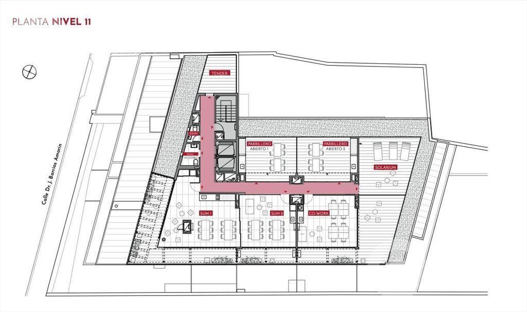 Venta de apartamento de 1 dormitorio en el Centro