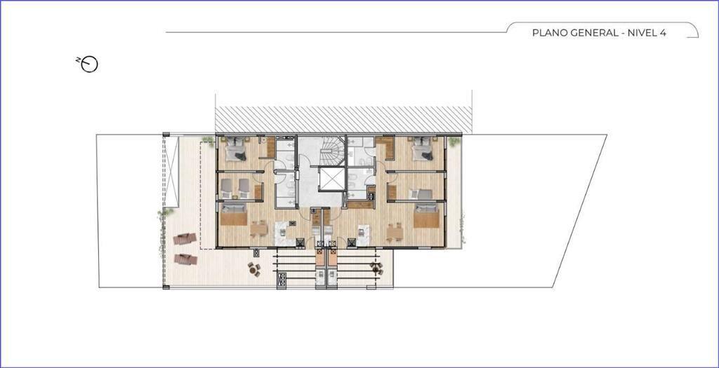 Apartamento de dos dormitorios en venta en Malvín - 402