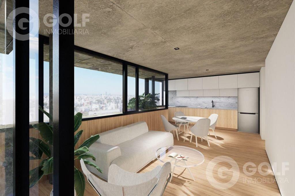Venta de apartamento de 2 dormitorios con terrazas en Punta
