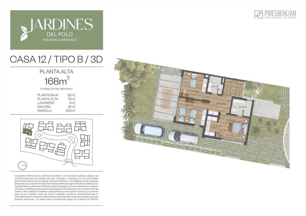 Venta Casa Duplex 3 Dormitorios en Carrasco Norte