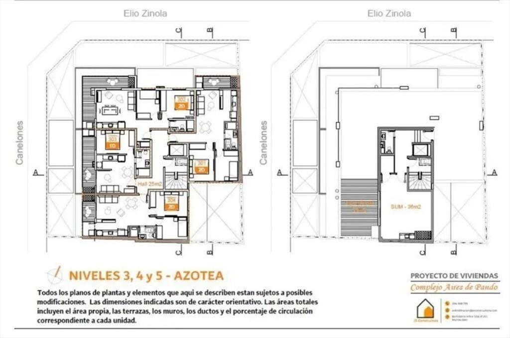 Venta de Apartamento en Pando 2 Dormitorios.