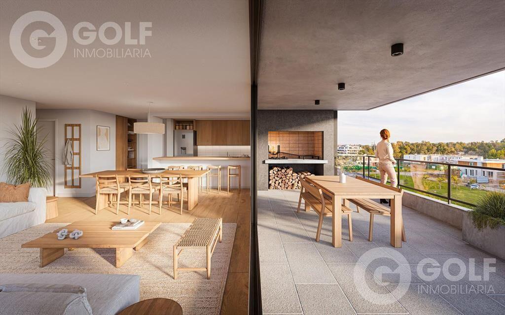 Venta apartamento de 2 dormitorios con terraza en Barrio Pa
