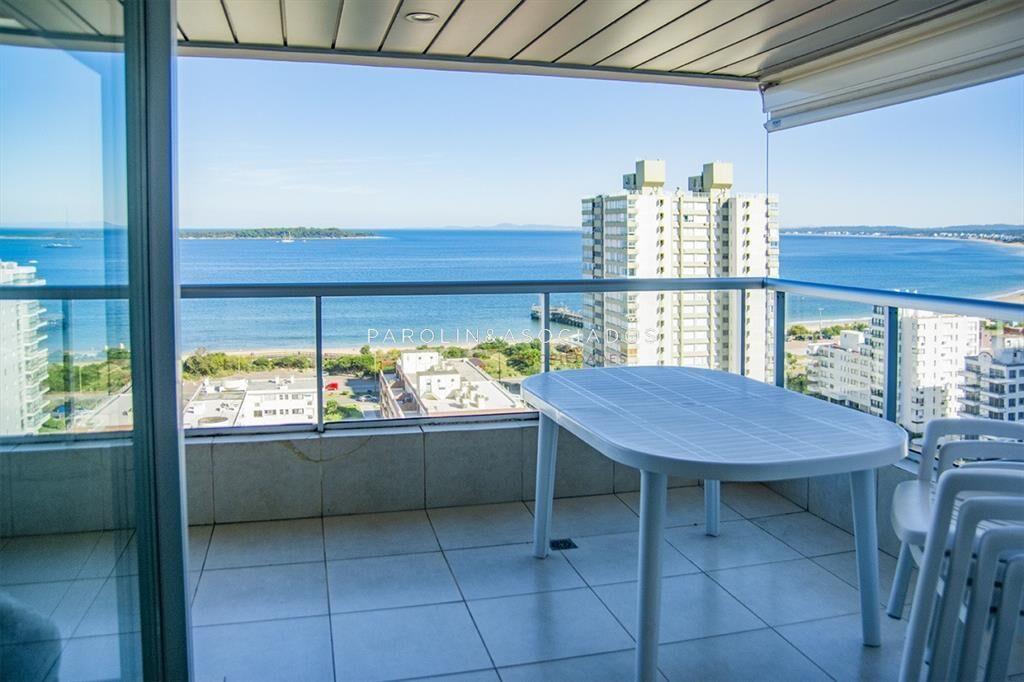 Hermoso apartamento en venta con agradable vista al mar en